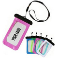 Waterproof Cell Phone Pouch W/Lanyard